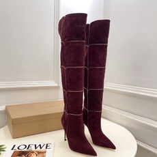 Gianvito Rossi|吉安维托·罗西 26𝐬𝐬2026秋冬新品 GR复古拼接尖头高跟长靴 火爆 Gianvito Rossi|吉安维托·罗西 26𝐬𝐬2026秋冬新品 GR复古拼接尖头高跟长靴 火爆