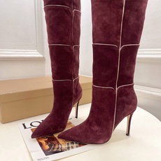 Gianvito Rossi|吉安维托·罗西 26𝐬𝐬2026秋冬新品 GR复古拼接尖头高跟长靴 火爆 Gianvito Rossi|吉安维托·罗西 26𝐬𝐬2026秋冬新品 GR复古拼接尖头高跟长靴 火爆