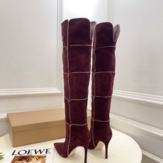 Gianvito Rossi|吉安维托·罗西 26𝐬𝐬2026秋冬新品 GR复古拼接尖头高跟长靴 火爆 Gianvito Rossi|吉安维托·罗西 26𝐬𝐬2026秋冬新品 GR复古拼接尖头高跟长靴 火爆
