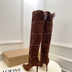 Gianvito Rossi|吉安维托·罗西 26𝐬𝐬2026秋冬新品 GR复古拼接尖头高跟长靴 火爆 Gianvito Rossi|吉安维托·罗西 26𝐬𝐬2026秋冬新品 GR复古拼接尖头高跟长靴 火爆