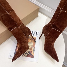 Gianvito Rossi|吉安维托·罗西 26𝐬𝐬2026秋冬新品 GR复古拼接尖头高跟长靴 火爆 Gianvito Rossi|吉安维托·罗西 26𝐬𝐬2026秋冬新品 GR复古拼接尖头高跟长靴 火爆