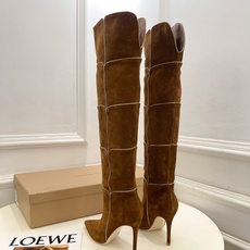 Gianvito Rossi|吉安维托·罗西 26𝐬𝐬2026秋冬新品 GR复古拼接尖头高跟长靴 火爆 Gianvito Rossi|吉安维托·罗西 26𝐬𝐬2026秋冬新品 GR复古拼接尖头高跟长靴 火爆