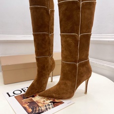 Gianvito Rossi|吉安维托·罗西 26𝐬𝐬2026秋冬新品 GR复古拼接尖头高跟长靴 火爆 Gianvito Rossi|吉安维托·罗西 26𝐬𝐬2026秋冬新品 GR复古拼接尖头高跟长靴 火爆