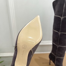 Gianvito Rossi|吉安维托·罗西 26𝐬𝐬2026秋冬新品 GR复古拼接尖头高跟长靴 火爆 Gianvito Rossi|吉安维托·罗西 26𝐬𝐬2026秋冬新品 GR复古拼接尖头高跟长靴 火爆