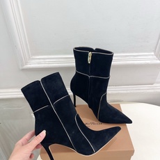 Gianvito Rossi|吉安维托·罗西 26𝐬𝐬2026秋冬新品 GR复古拼接尖头高跟短靴 火爆 Gianvito Rossi|吉安维托·罗西 26𝐬𝐬2026秋冬新品 GR复古拼接尖头高跟短靴 火爆