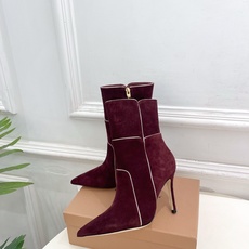 Gianvito Rossi|吉安维托·罗西 26𝐬𝐬2026秋冬新品 GR复古拼接尖头高跟短靴 火爆 Gianvito Rossi|吉安维托·罗西 26𝐬𝐬2026秋冬新品 GR复古拼接尖头高跟短靴 火爆