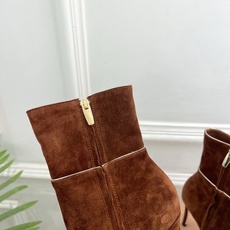 Gianvito Rossi|吉安维托·罗西 26𝐬𝐬2026秋冬新品 GR复古拼接尖头高跟短靴 火爆 Gianvito Rossi|吉安维托·罗西 26𝐬𝐬2026秋冬新品 GR复古拼接尖头高跟短靴 火爆