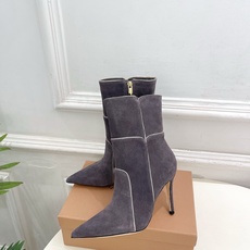 Gianvito Rossi|吉安维托·罗西 26𝐬𝐬2026秋冬新品 GR复古拼接尖头高跟短靴 火爆 Gianvito Rossi|吉安维托·罗西 26𝐬𝐬2026秋冬新品 GR复古拼接尖头高跟短靴 火爆