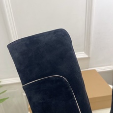 Gianvito Rossi|吉安维托·罗西 26𝐬𝐬2026秋冬新品 GR复古拼接圆头粗跟长筒靴 火 Gianvito Rossi|吉安维托·罗西 26𝐬𝐬2026秋冬新品 GR复古拼接圆头粗跟长筒靴 火