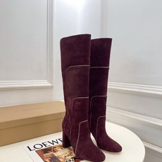 Gianvito Rossi|吉安维托·罗西 26𝐬𝐬2026秋冬新品 GR复古拼接圆头粗跟长筒靴 火 Gianvito Rossi|吉安维托·罗西 26𝐬𝐬2026秋冬新品 GR复古拼接圆头粗跟长筒靴 火