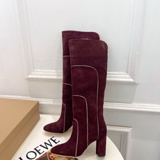 Gianvito Rossi|吉安维托·罗西 26𝐬𝐬2026秋冬新品 GR复古拼接圆头粗跟长筒靴 火 Gianvito Rossi|吉安维托·罗西 26𝐬𝐬2026秋冬新品 GR复古拼接圆头粗跟长筒靴 火