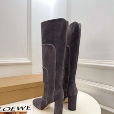 Gianvito Rossi|吉安维托·罗西 26𝐬𝐬2026秋冬新品 GR复古拼接圆头粗跟长筒靴 火 Gianvito Rossi|吉安维托·罗西 26𝐬𝐬2026秋冬新品 GR复古拼接圆头粗跟长筒靴 火
