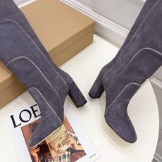 Gianvito Rossi|吉安维托·罗西 26𝐬𝐬2026秋冬新品 GR复古拼接圆头粗跟长筒靴 火 Gianvito Rossi|吉安维托·罗西 26𝐬𝐬2026秋冬新品 GR复古拼接圆头粗跟长筒靴 火