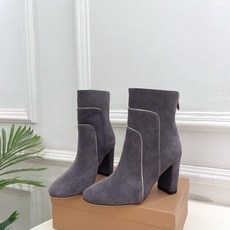 Gianvito Rossi|吉安维托·罗西 26𝐬𝐬2026秋冬新品 GR复古拼接圆头粗跟短靴 火爆 Gianvito Rossi|吉安维托·罗西 26𝐬𝐬2026秋冬新品 GR复古拼接圆头粗跟短靴 火爆