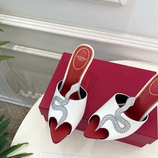 Valentino 华伦天奴 26𝐬𝐬2026春夏新品 COEUR VIPERE水钻蛇形高跟拖鞋 上新 Valentino 华伦天奴 26𝐬𝐬2026春夏新品 COEUR VIPERE水钻蛇形高跟拖鞋 上新