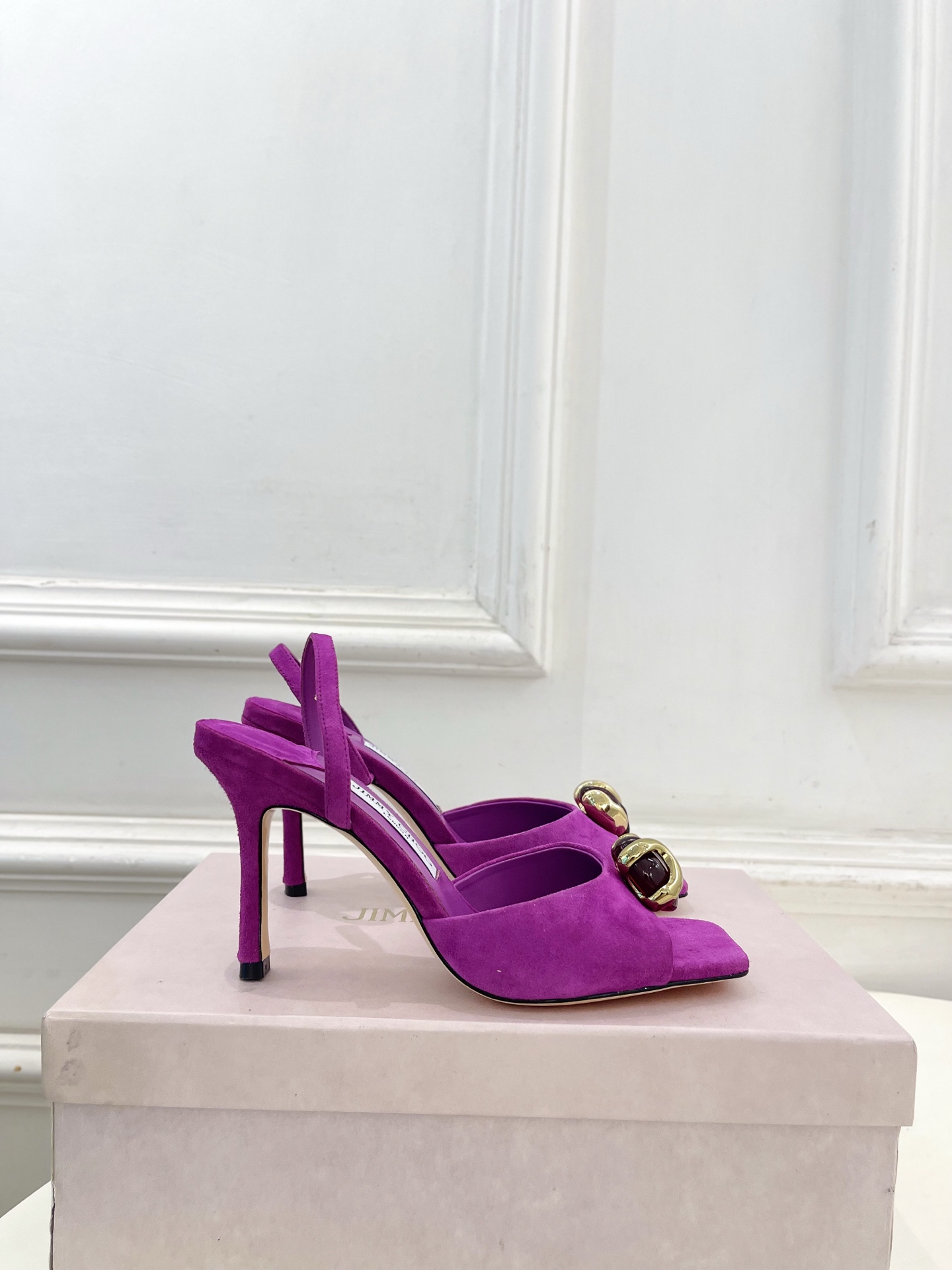 JimmyChoo 吉米周 26𝐬𝐬 ——— ✨ 2026春夏新品 专柜最新JC极简金属扣高跟凉鞋 BS名媛 JimmyChoo 吉米周 26𝐬𝐬 ——— ✨ 2026春夏新品 专柜最新JC极简金属扣高跟凉鞋 BS名媛