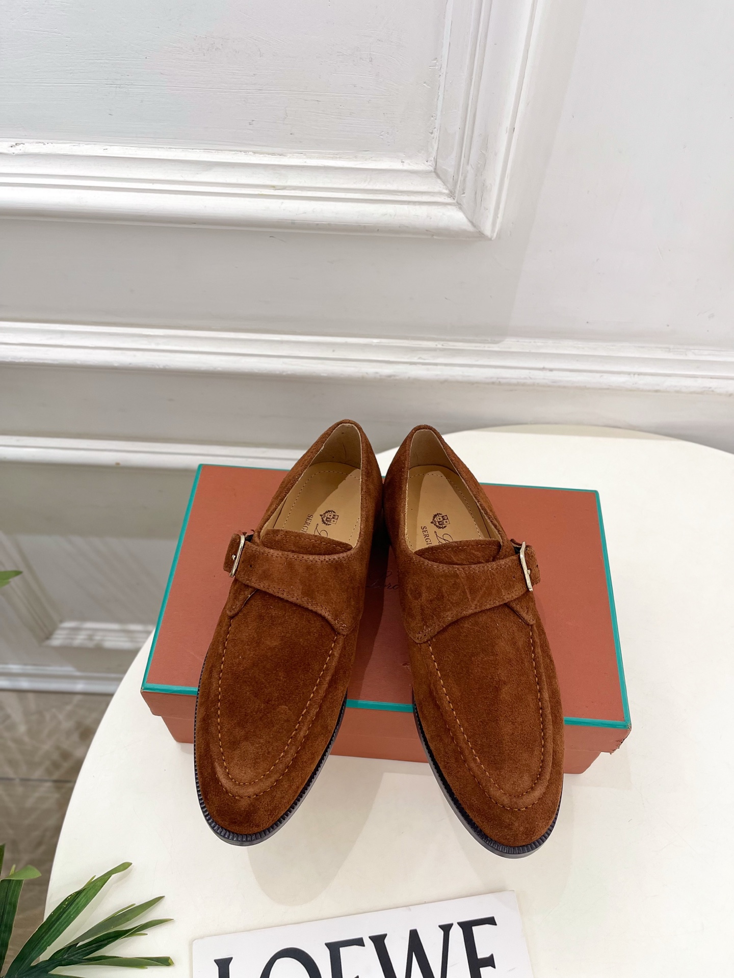 Loro Piana 乐悠翩雅 代购级别⚠️2026新品复古英伦风皮带扣情侣款皮鞋 ————————— LP是意大利顶级