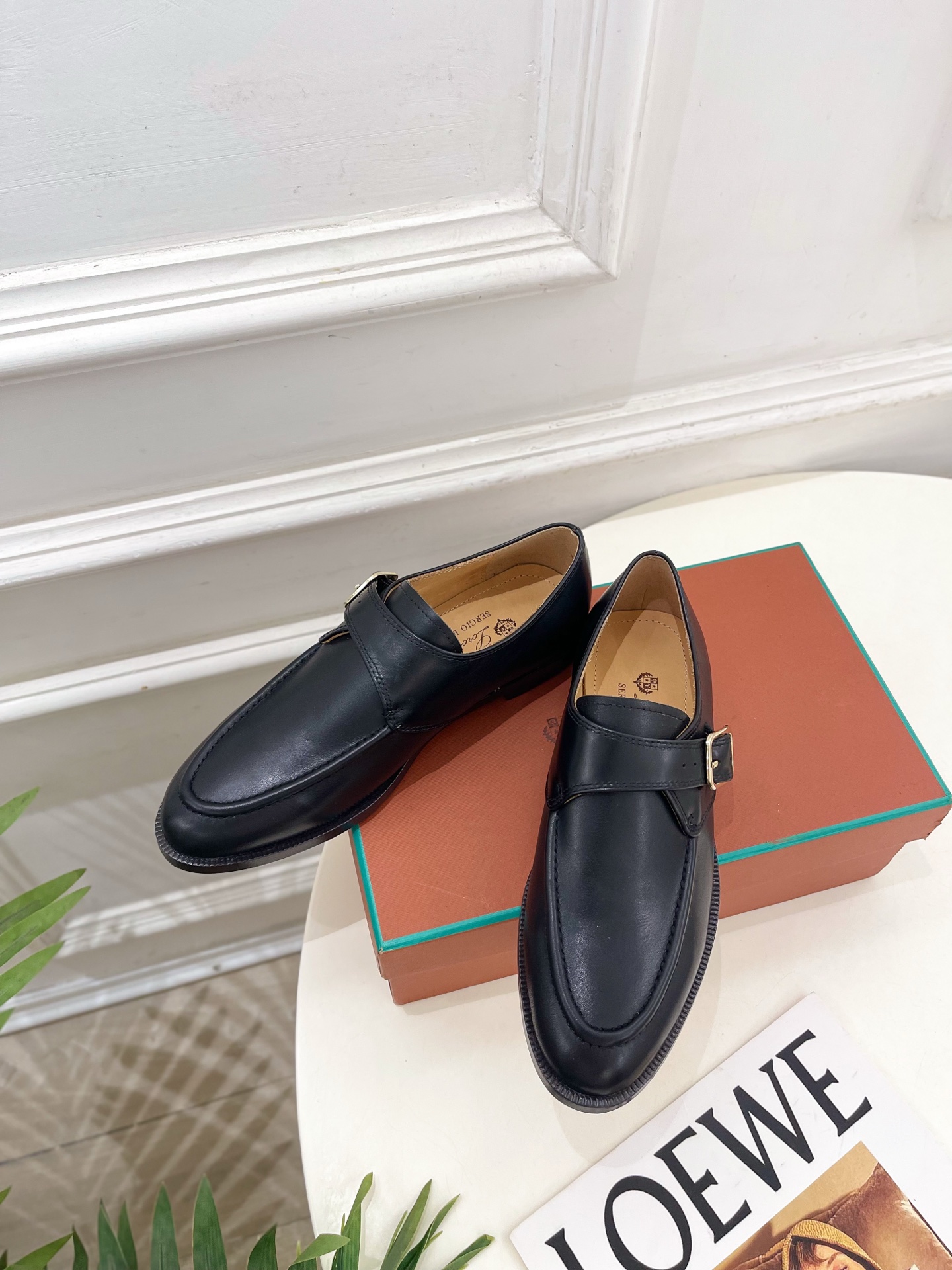 Loro Piana 乐悠翩雅 代购级别⚠️2026新品复古英伦风皮带扣情侣款皮鞋 ————————— LP是意大利顶级