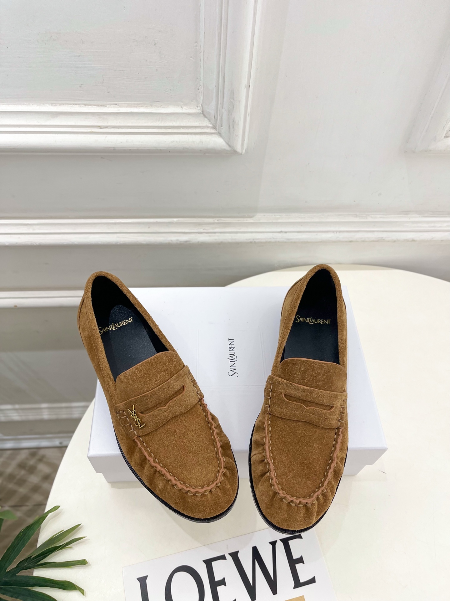 SAIN*LAURENT 圣罗兰 26𝐬𝐬 ☘️2026春夏新品YSL褶皱情侣款乐福鞋 上新☑️ ———————— SAIN*LAURENT 圣罗兰 26𝐬𝐬 ☘️2026春夏新品YSL褶皱情侣款乐福鞋 上新☑️ ————————