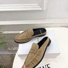 SAIN*LAURENT 圣罗兰 26𝐬𝐬 ☘️2026春夏新品YSL褶皱情侣款乐福半拖鞋 上新☑️ —————— SAIN*LAURENT 圣罗兰 26𝐬𝐬 ☘️2026春夏新品YSL褶皱情侣款乐福半拖鞋 上新☑️ ——————