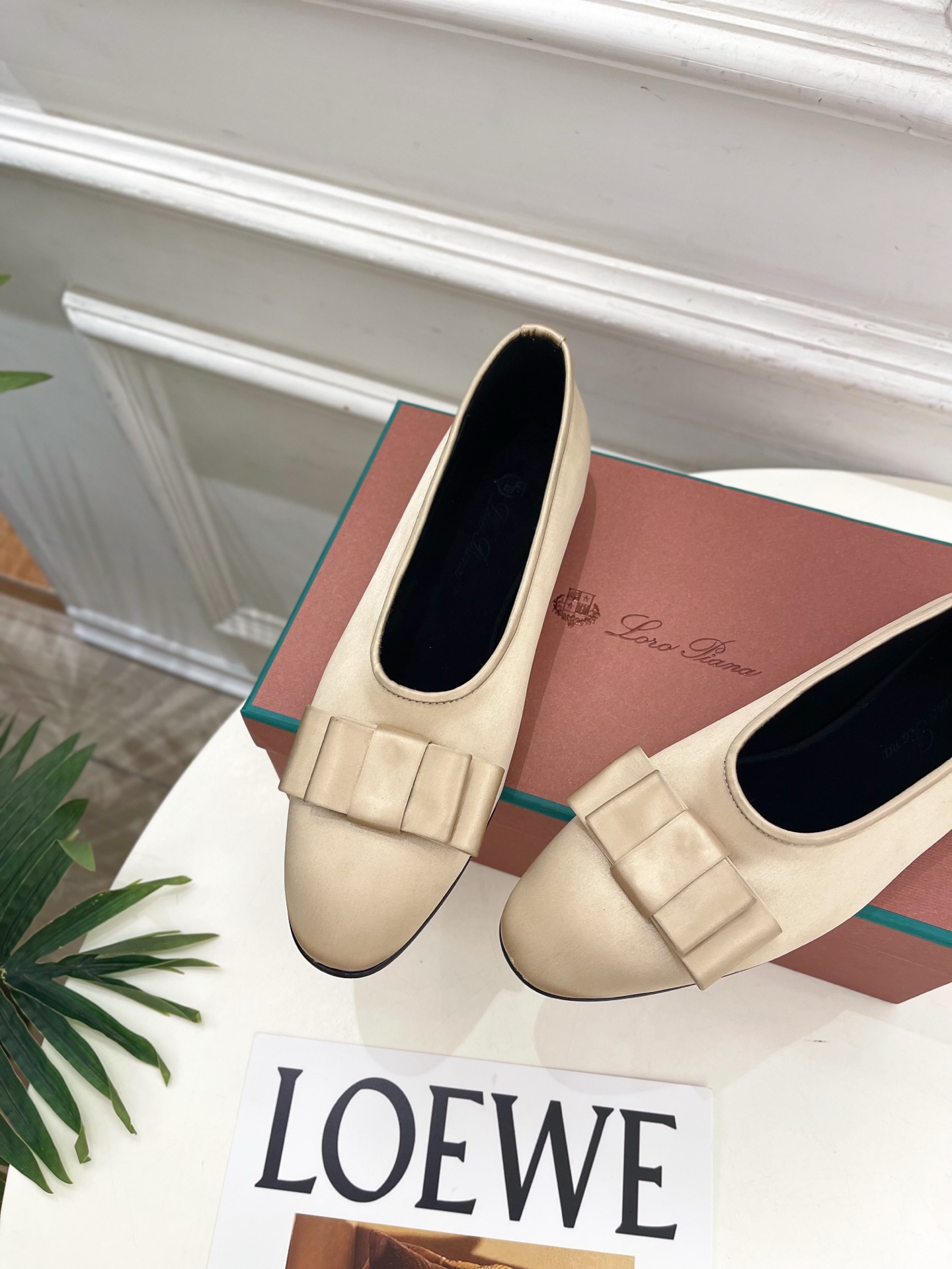 Loro Piana 乐悠翩雅 26𝐬𝐬 🌸 2026春夏新品 代购级别 LP蝴蝶结平底芭蕾鞋 ————————— LP Loro Piana 乐悠翩雅 26𝐬𝐬 🌸 2026春夏新品 代购级别 LP蝴蝶结平底芭蕾鞋 ————————— LP