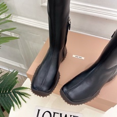 Miu Miu | 缪缪 26𝐬𝐬 🖤2026秋冬新品 专柜主打最新走秀款 复古厚底弹力长靴 火爆上新! 🍒BS缪家高 Miu Miu | 缪缪 26𝐬𝐬 🖤2026秋冬新品 专柜主打最新走秀款 复古厚底弹力长靴 火爆上新! 🍒BS缪家高