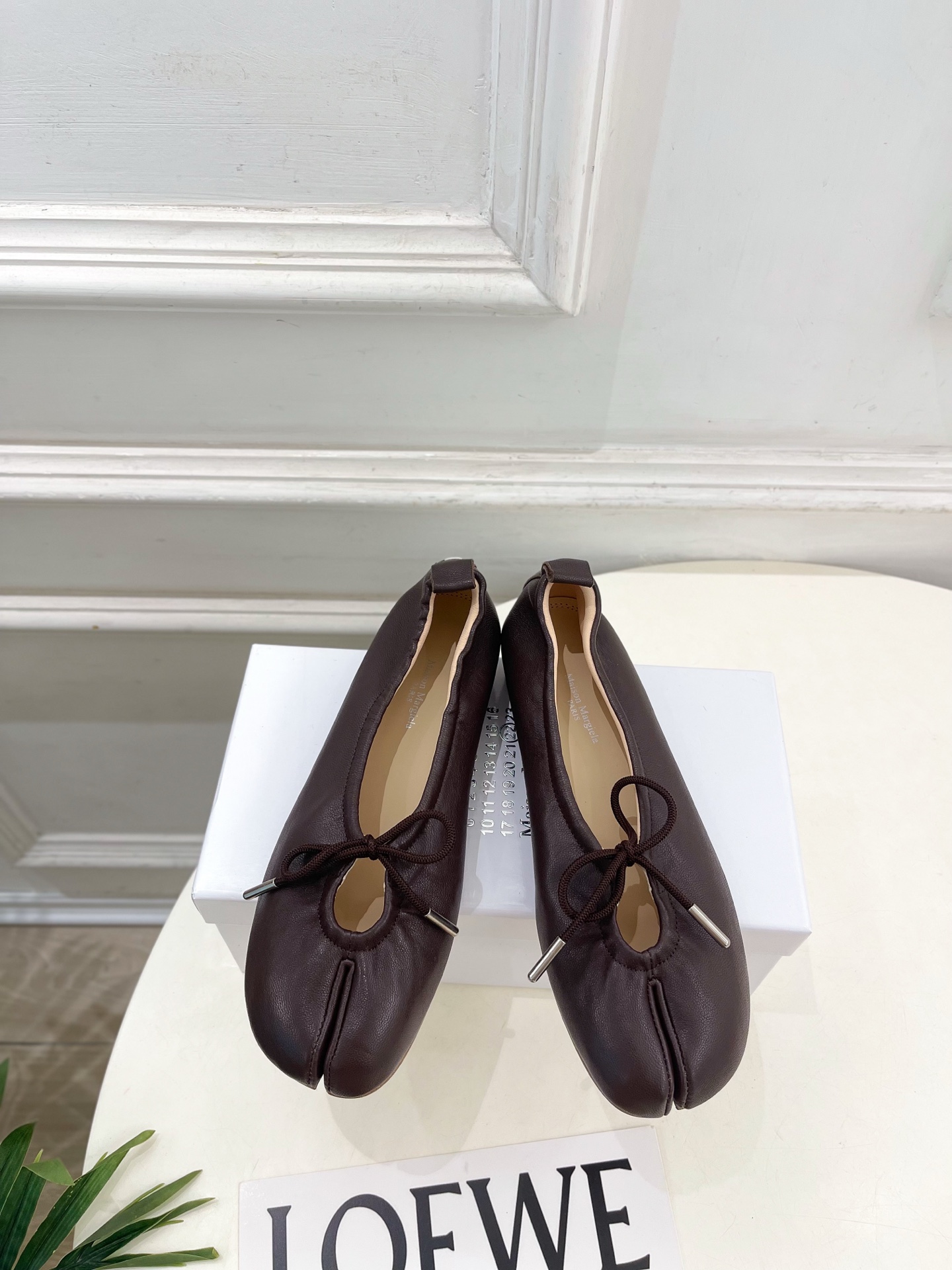 Maison Margiela· 马吉拉26𝐬𝐬 2026春夏新品MM6 蝴蝶结芭蕾舞鞋分趾单鞋———————— MM Maison Margiela· 马吉拉26𝐬𝐬 2026春夏新品MM6 蝴蝶结芭蕾舞鞋分趾单鞋———————— MM