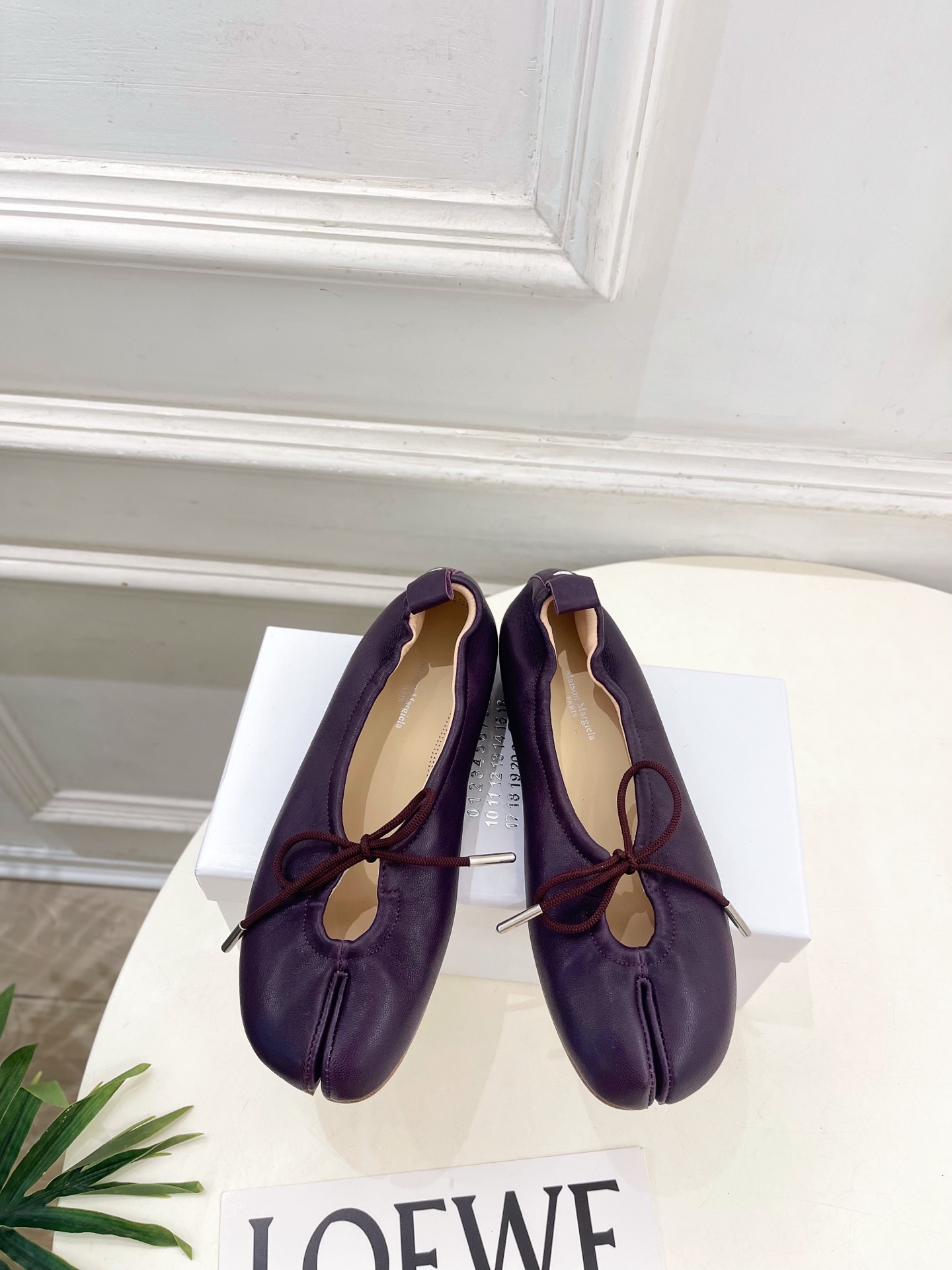 Maison Margiela· 马吉拉26𝐬𝐬 2026春夏新品MM6 蝴蝶结芭蕾舞鞋分趾单鞋———————— MM Maison Margiela· 马吉拉26𝐬𝐬 2026春夏新品MM6 蝴蝶结芭蕾舞鞋分趾单鞋———————— MM