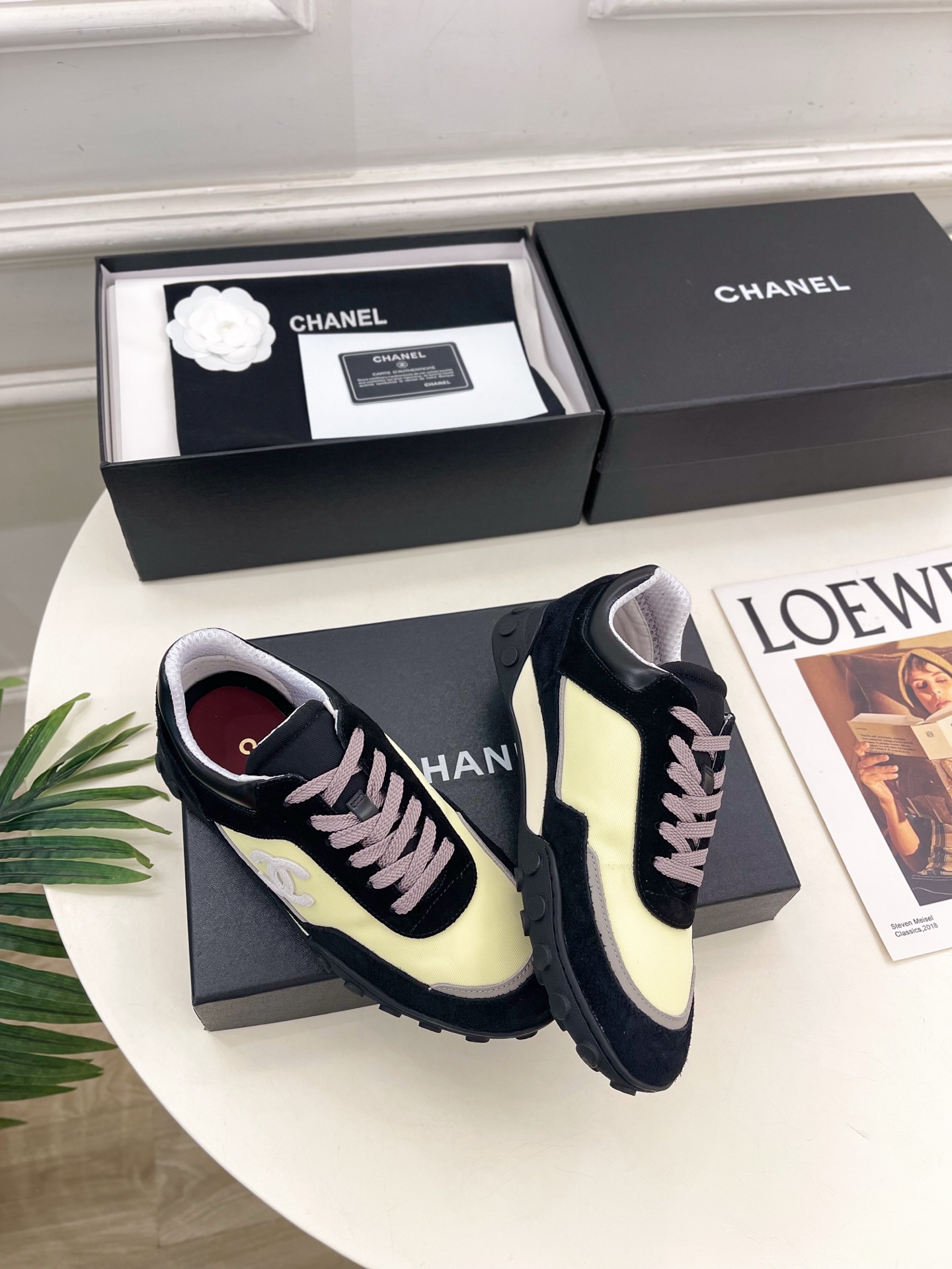 𝐂𝐇𝐀𝐍𝐄𝐋 | 小香 26𝐬𝐬 🦋2026新品 专柜经典走秀款 小香双C拼色系带休闲运动鞋 系列上新〰 🍬 B 𝐂𝐇𝐀𝐍𝐄𝐋 | 小香 26𝐬𝐬 🦋2026新品 专柜经典走秀款 小香双C拼色系带休闲运动鞋 系列上新〰 🍬 B