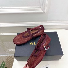 ALAÏA 阿莱亚26𝐬𝐬 2026春夏新品 秀场同款 经典镂空渔网平底玛丽珍鞋 ————————— Alaïa作为 ALAÏA 阿莱亚26𝐬𝐬 2026春夏新品 秀场同款 经典镂空渔网平底玛丽珍鞋 ————————— Alaïa作为