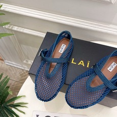 ALAÏA 阿莱亚26𝐬𝐬 2026春夏新品 秀场同款 经典镂空渔网平底玛丽珍鞋 ————————— Alaïa作为 ALAÏA 阿莱亚26𝐬𝐬 2026春夏新品 秀场同款 经典镂空渔网平底玛丽珍鞋 ————————— Alaïa作为