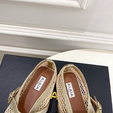 ALAÏA 阿莱亚26𝐬𝐬 2026春夏新品 秀场同款 经典镂空渔网平底玛丽珍鞋 ————————— Alaïa作为 ALAÏA 阿莱亚26𝐬𝐬 2026春夏新品 秀场同款 经典镂空渔网平底玛丽珍鞋 ————————— Alaïa作为