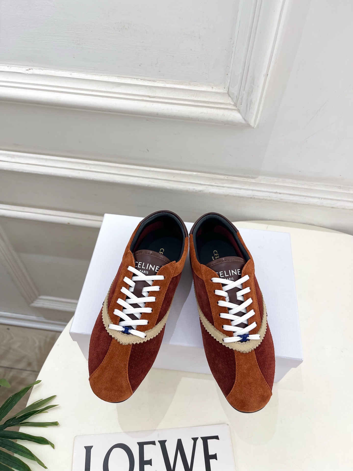 CELINE  | 赛琳  26𝐬𝐬  💛2026秋冬新品 复古拼色镂空德训运动鞋 上新！ 🔜BS 这一季的赛琳真的是开