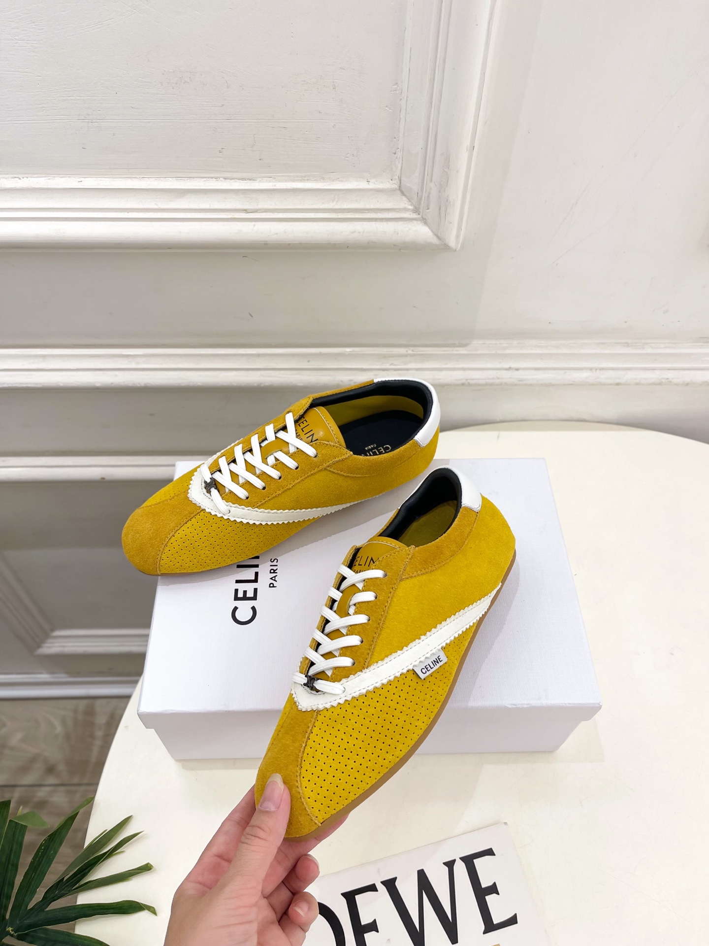 CELINE  | 赛琳  26𝐬𝐬  💛2026秋冬新品 复古拼色镂空德训运动鞋 上新！ 🔜BS 这一季的赛琳真的是开