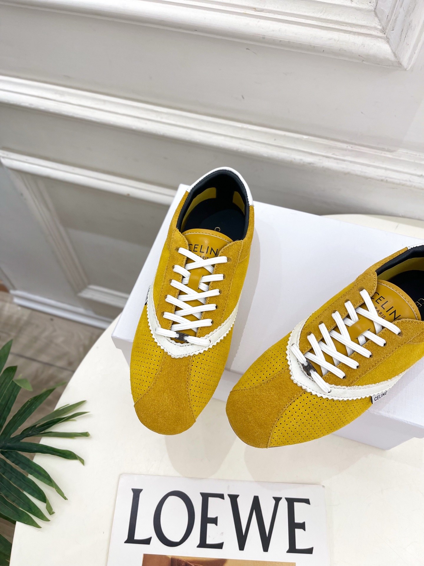 CELINE  | 赛琳  26𝐬𝐬  💛2026秋冬新品 复古拼色镂空德训运动鞋 上新！ 🔜BS 这一季的赛琳真的是开