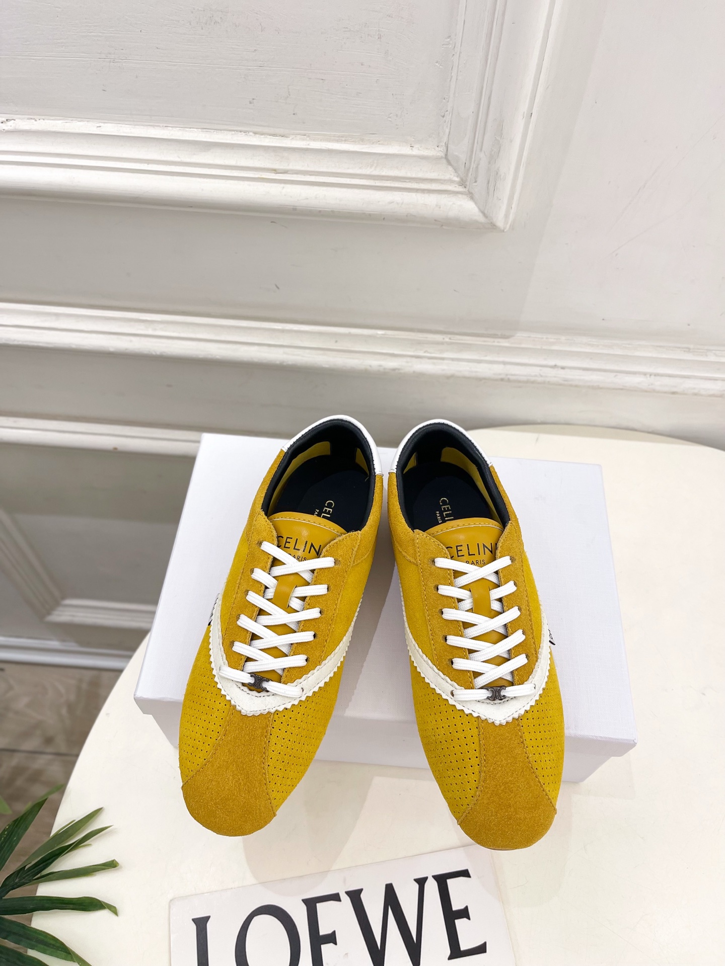 CELINE  | 赛琳  26𝐬𝐬  💛2026秋冬新品 复古拼色镂空德训运动鞋 上新！ 🔜BS 这一季的赛琳真的是开