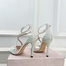 JimmyChoo 吉米周 26𝐬𝐬 ——— ✨ 2026新品 专柜最新JC水钻鱼嘴高跟凉鞋 BS名媛气质款 JimmyChoo 吉米周 26𝐬𝐬 ——— ✨ 2026新品 专柜最新JC水钻鱼嘴高跟凉鞋 BS名媛气质款