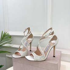 JimmyChoo 吉米周 26𝐬𝐬 ——— ✨ 2026新品 专柜最新JC水钻鱼嘴高跟凉鞋 BS名媛气质款 JimmyChoo 吉米周 26𝐬𝐬 ——— ✨ 2026新品 专柜最新JC水钻鱼嘴高跟凉鞋 BS名媛气质款
