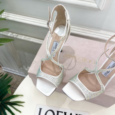 JimmyChoo 吉米周 26𝐬𝐬 ——— ✨ 2026新品 专柜最新JC水钻鱼嘴高跟凉鞋 BS名媛气质款 JimmyChoo 吉米周 26𝐬𝐬 ——— ✨ 2026新品 专柜最新JC水钻鱼嘴高跟凉鞋 BS名媛气质款