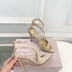 JimmyChoo 吉米周 26𝐬𝐬 ——— ✨ 2026新品 专柜最新JC水钻鱼嘴高跟凉鞋 BS名媛气质款 JimmyChoo 吉米周 26𝐬𝐬 ——— ✨ 2026新品 专柜最新JC水钻鱼嘴高跟凉鞋 BS名媛气质款