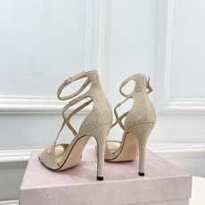 JimmyChoo 吉米周 26𝐬𝐬 ——— ✨ 2026新品 专柜最新JC水钻鱼嘴高跟凉鞋 BS名媛气质款 JimmyChoo 吉米周 26𝐬𝐬 ——— ✨ 2026新品 专柜最新JC水钻鱼嘴高跟凉鞋 BS名媛气质款