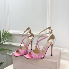 JimmyChoo 吉米周 26𝐬𝐬 ——— ✨ 2026新品 专柜最新JC水钻鱼嘴高跟凉鞋 BS名媛气质款 JimmyChoo 吉米周 26𝐬𝐬 ——— ✨ 2026新品 专柜最新JC水钻鱼嘴高跟凉鞋 BS名媛气质款