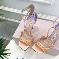 JimmyChoo 吉米周 26𝐬𝐬 ——— ✨ 2026新品 专柜最新JC水钻鱼嘴高跟凉鞋 BS名媛气质款 JimmyChoo 吉米周 26𝐬𝐬 ——— ✨ 2026新品 专柜最新JC水钻鱼嘴高跟凉鞋 BS名媛气质款