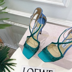 JimmyChoo 吉米周 26𝐬𝐬 ——— ✨ 2026新品 专柜最新JC水钻鱼嘴高跟凉鞋 BS名媛气质款 JimmyChoo 吉米周 26𝐬𝐬 ——— ✨ 2026新品 专柜最新JC水钻鱼嘴高跟凉鞋 BS名媛气质款