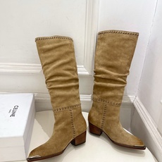 CELINE | 赛琳 26𝐬𝐬 💛2026秋冬新品 复古金属头西部粗跟堆堆靴长靴 上新! 🔜BS 这一季的赛琳真 CELINE | 赛琳 26𝐬𝐬 💛2026秋冬新品 复古金属头西部粗跟堆堆靴长靴 上新! 🔜BS 这一季的赛琳真