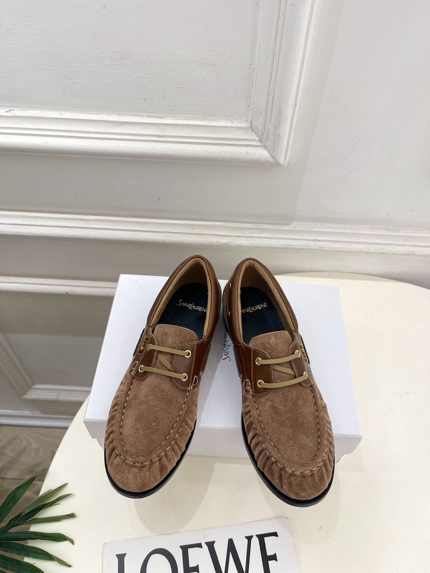 SAIN*LAURENT 圣罗兰 26𝐬𝐬 ☘️2026秋冬新品YSL褶皱情侣款乐福鞋 小皮鞋上新☑️ ————— SAIN*LAURENT 圣罗兰 26𝐬𝐬 ☘️2026秋冬新品YSL褶皱情侣款乐福鞋 小皮鞋上新☑️ —————