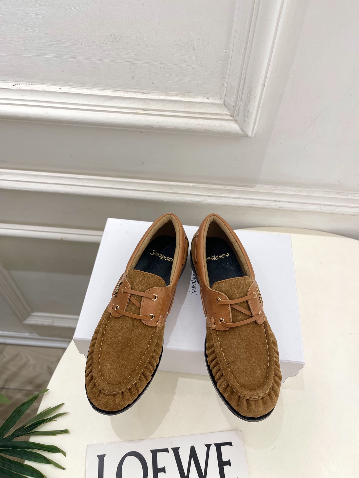 SAIN*LAURENT 圣罗兰 26𝐬𝐬 ☘️2026秋冬新品YSL褶皱情侣款乐福鞋 小皮鞋上新☑️ ————— SAIN*LAURENT 圣罗兰 26𝐬𝐬 ☘️2026秋冬新品YSL褶皱情侣款乐福鞋 小皮鞋上新☑️ —————