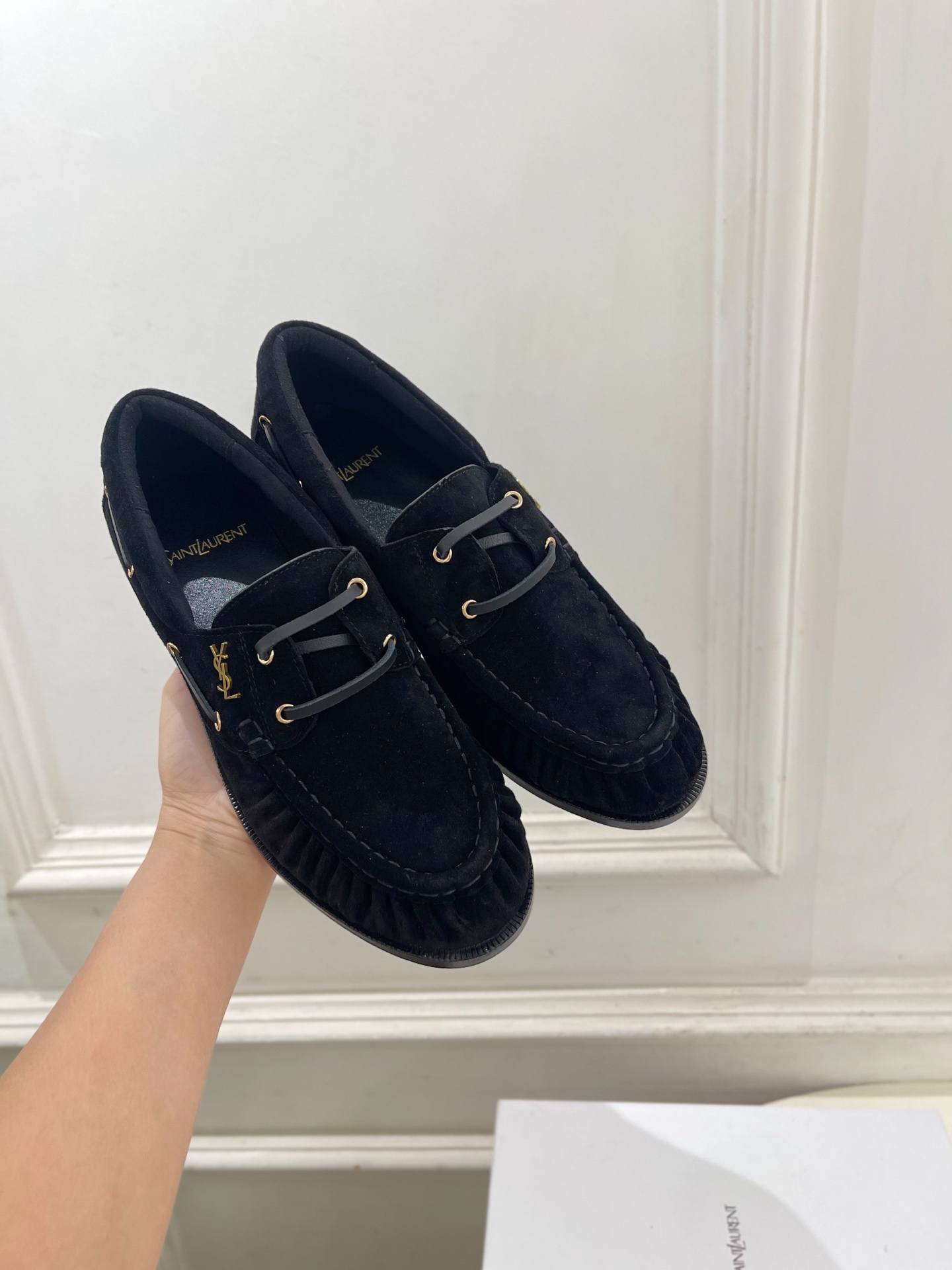 SAIN*LAURENT 圣罗兰 26𝐬𝐬 ☘️2026秋冬新品YSL褶皱情侣款乐福鞋 小皮鞋上新☑️ ————— SAIN*LAURENT 圣罗兰 26𝐬𝐬 ☘️2026秋冬新品YSL褶皱情侣款乐福鞋 小皮鞋上新☑️ —————