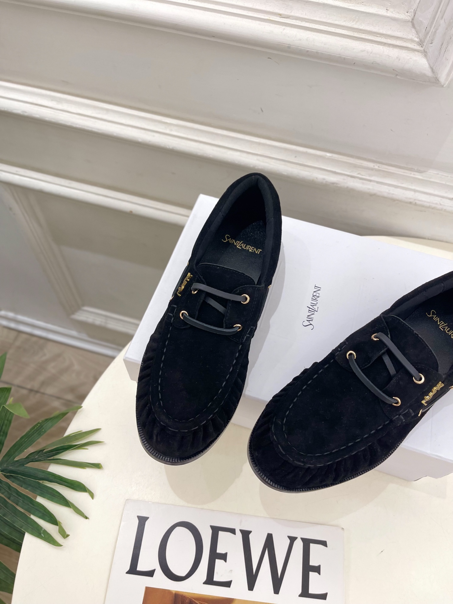 SAIN*LAURENT 圣罗兰 26𝐬𝐬 ☘️2026秋冬新品YSL褶皱情侣款乐福鞋 小皮鞋上新☑️ ————— SAIN*LAURENT 圣罗兰 26𝐬𝐬 ☘️2026秋冬新品YSL褶皱情侣款乐福鞋 小皮鞋上新☑️ —————