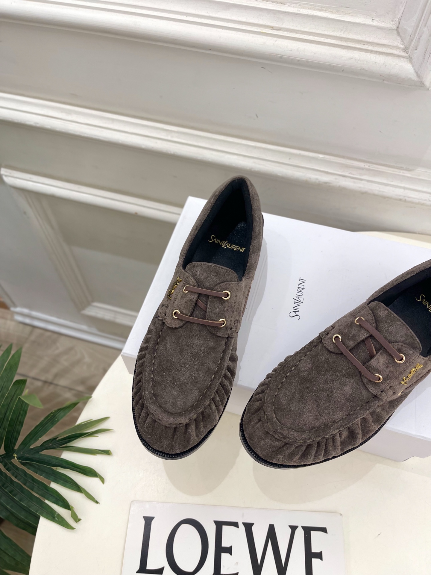 SAIN*LAURENT 圣罗兰 26𝐬𝐬 ☘️2026秋冬新品YSL褶皱情侣款乐福鞋 小皮鞋上新☑️ ————— SAIN*LAURENT 圣罗兰 26𝐬𝐬 ☘️2026秋冬新品YSL褶皱情侣款乐福鞋 小皮鞋上新☑️ —————